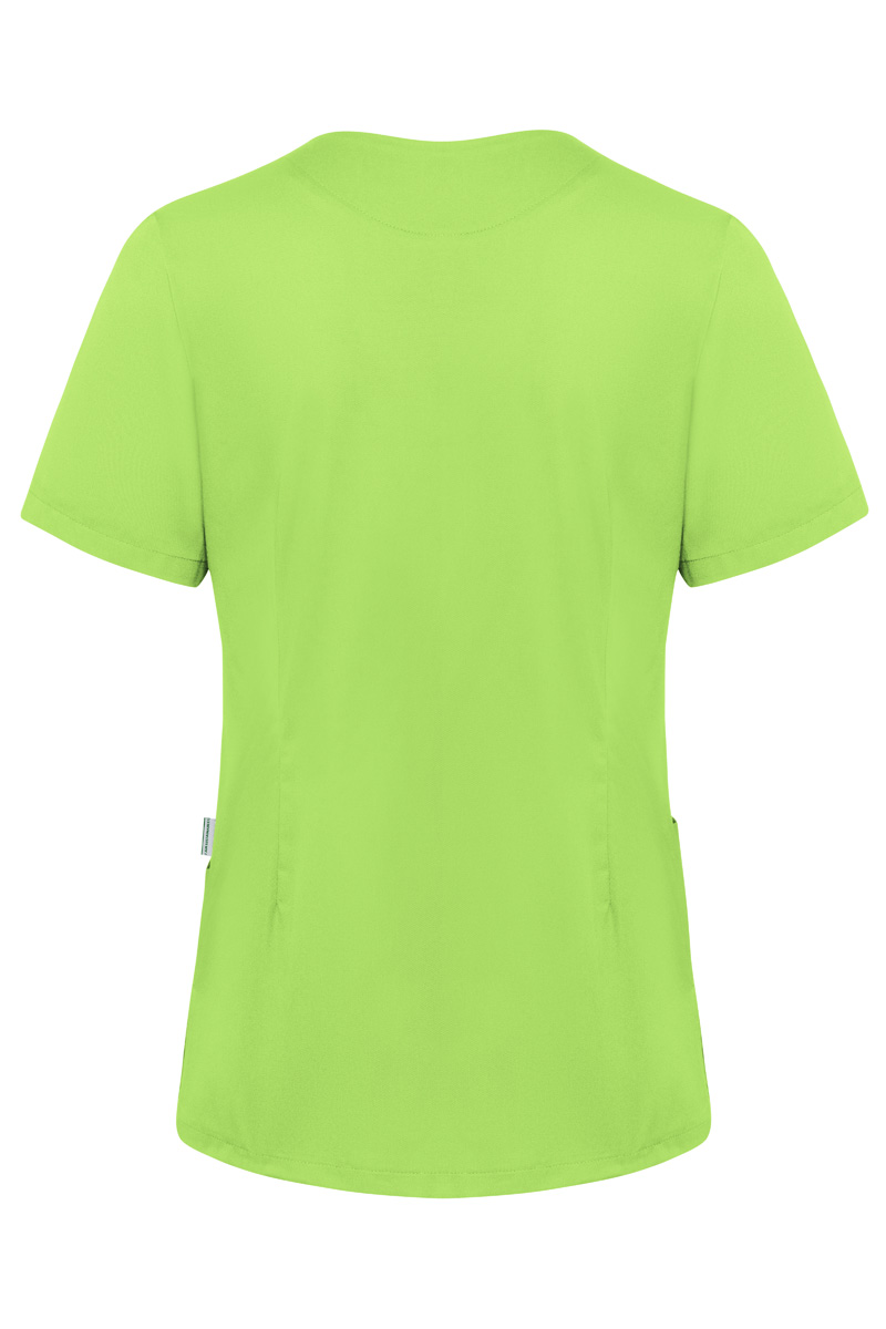 Kasack Damen Kiwi – Kurzarm Damen-Schlupfkasack Essential, Detailansicht