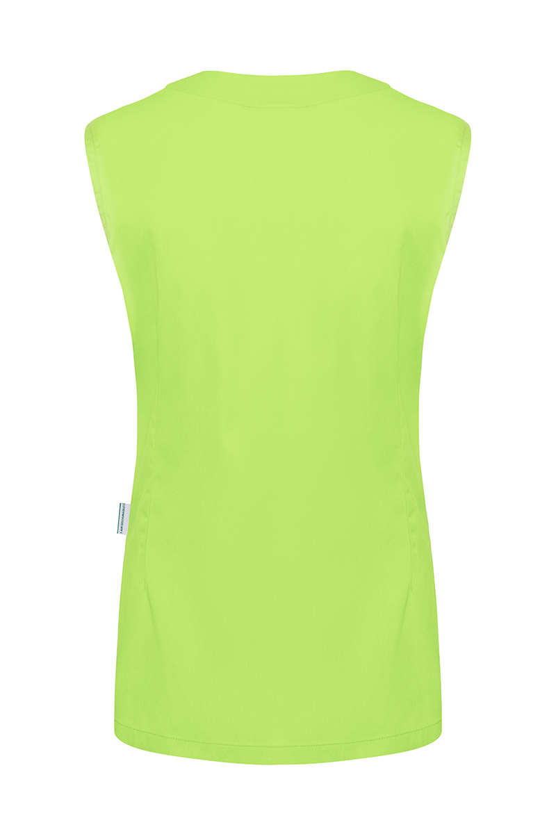 Kasack Damen Kiwi – Ärmelloser Damenkasack Essential, Detailansicht
