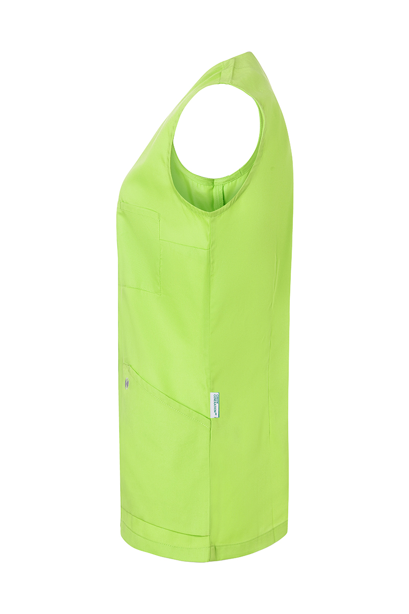 Kasack Damen Kiwi – Ärmelloser Damenkasack Essential, Detailansicht