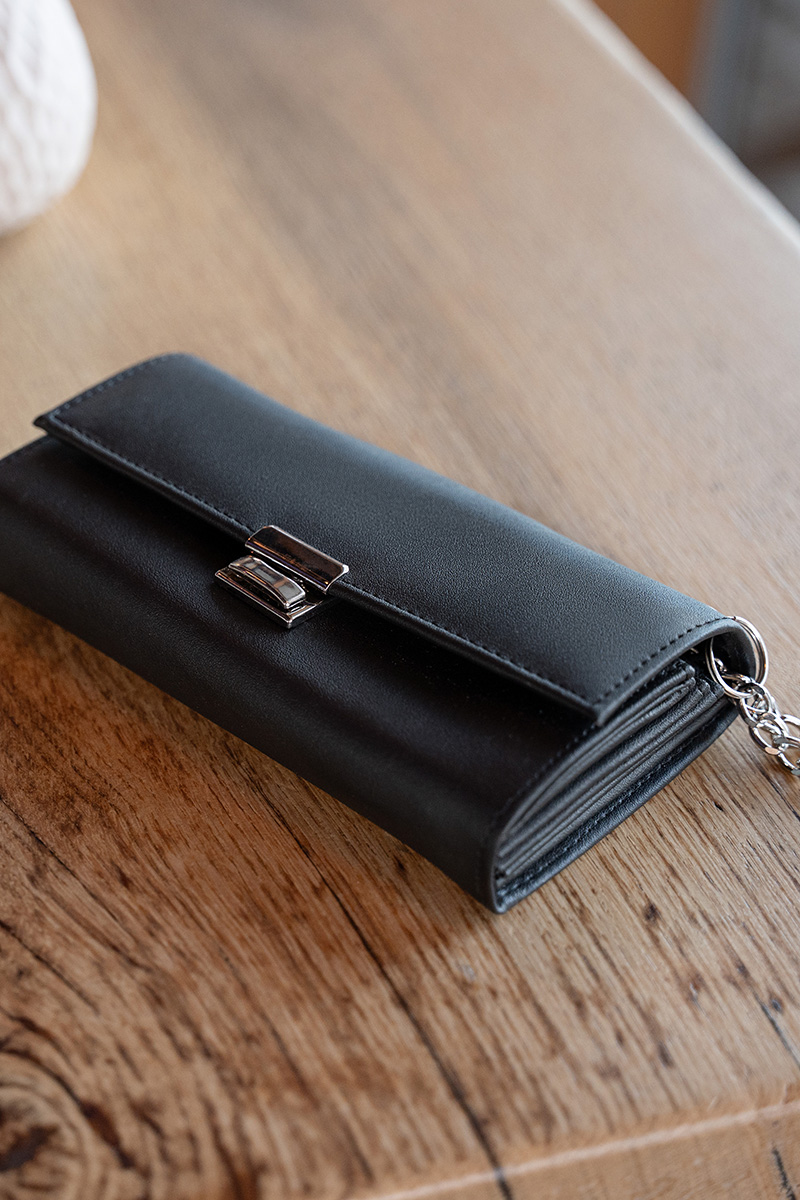 Geldbörse Unisex Schwarz – Kellnerbörse