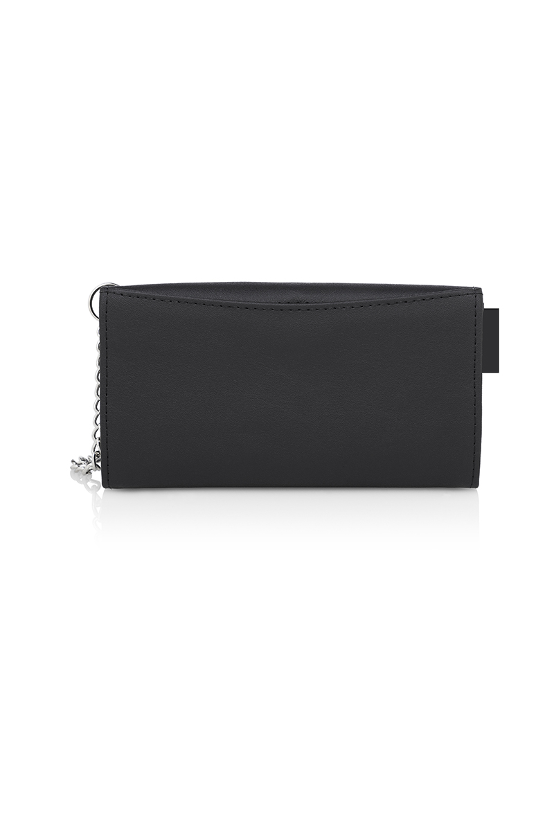 Geldbörse Unisex Schwarz – Kellnerbörse, Detailansicht