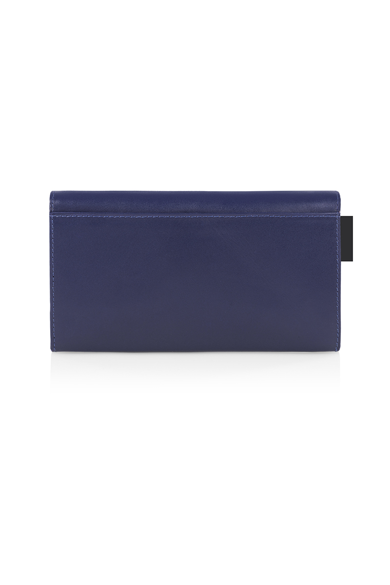 Geldbörse Unisex Blau – Kellnerbörse, Detailansicht