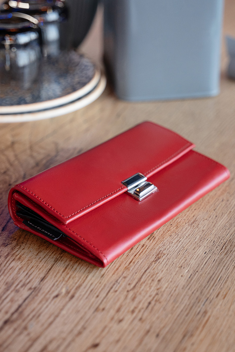 Geldbörse Unisex Rot – Kellnerbörse