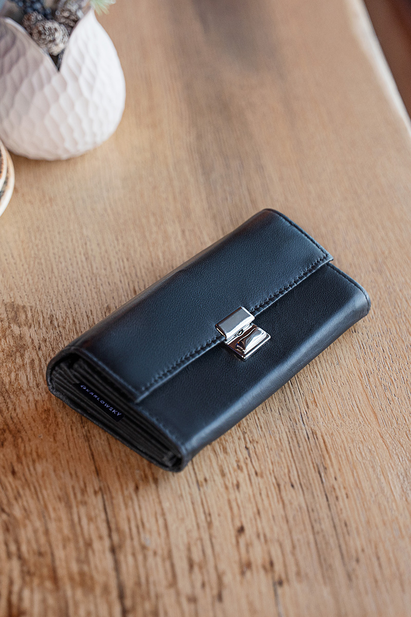 Geldbörse Unisex Schwarz – Kellnerbörse