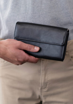 Geldbörse Unisex – Kellnerbörse mit Druckknopf