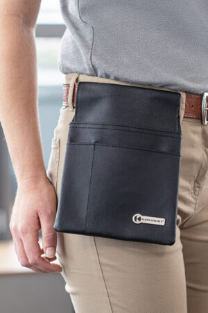 Kassierhalfter Unisex – Kassierhalfer mit Gürteldurchzug