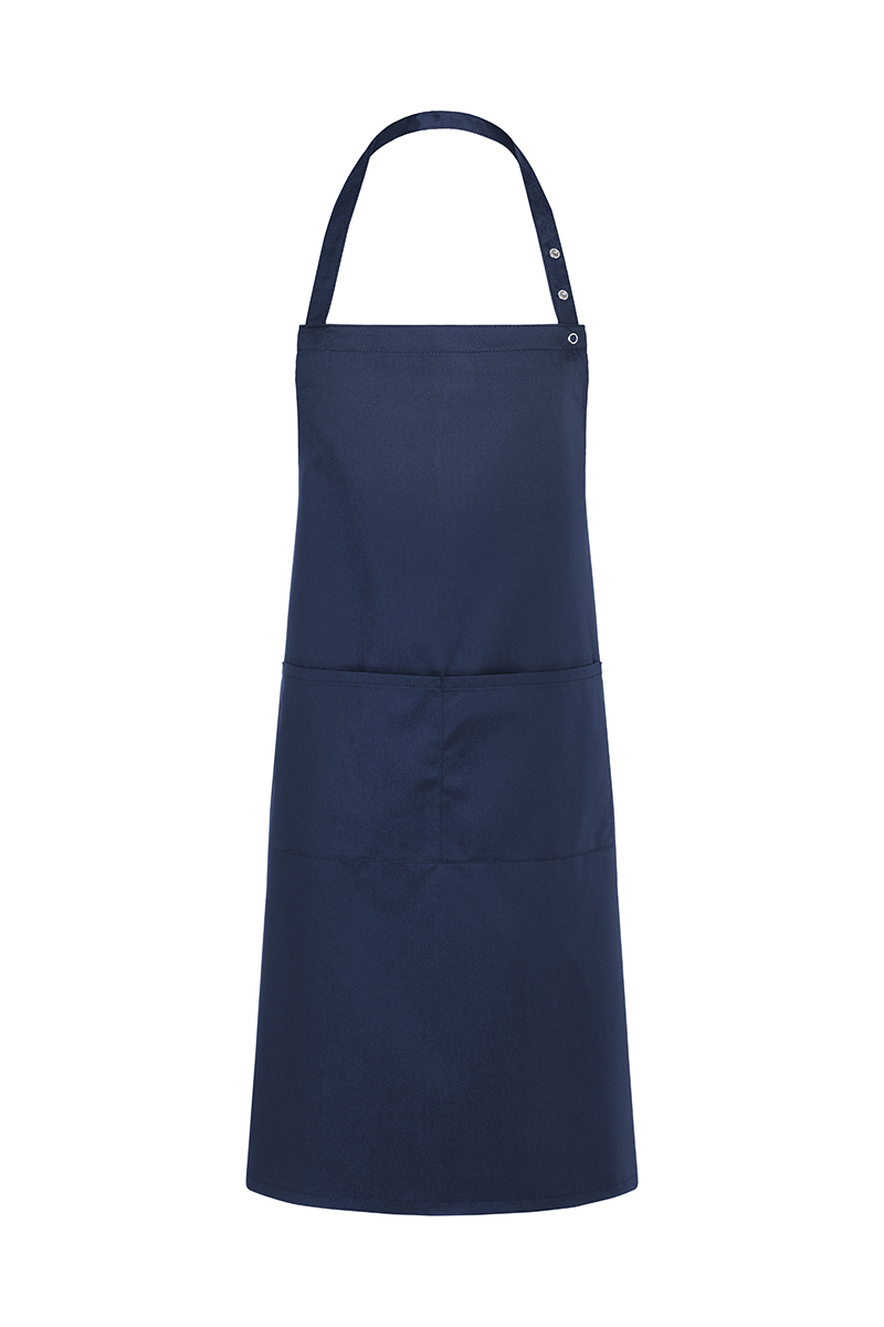 Latzschürze Unisex Marine – Latzschürze Teneriffa, Detailansicht