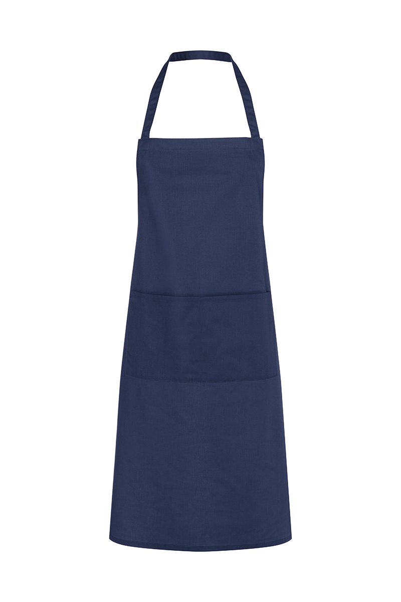 Latzschürze Unisex Marine – Latzschürze Denmark, Detailansicht