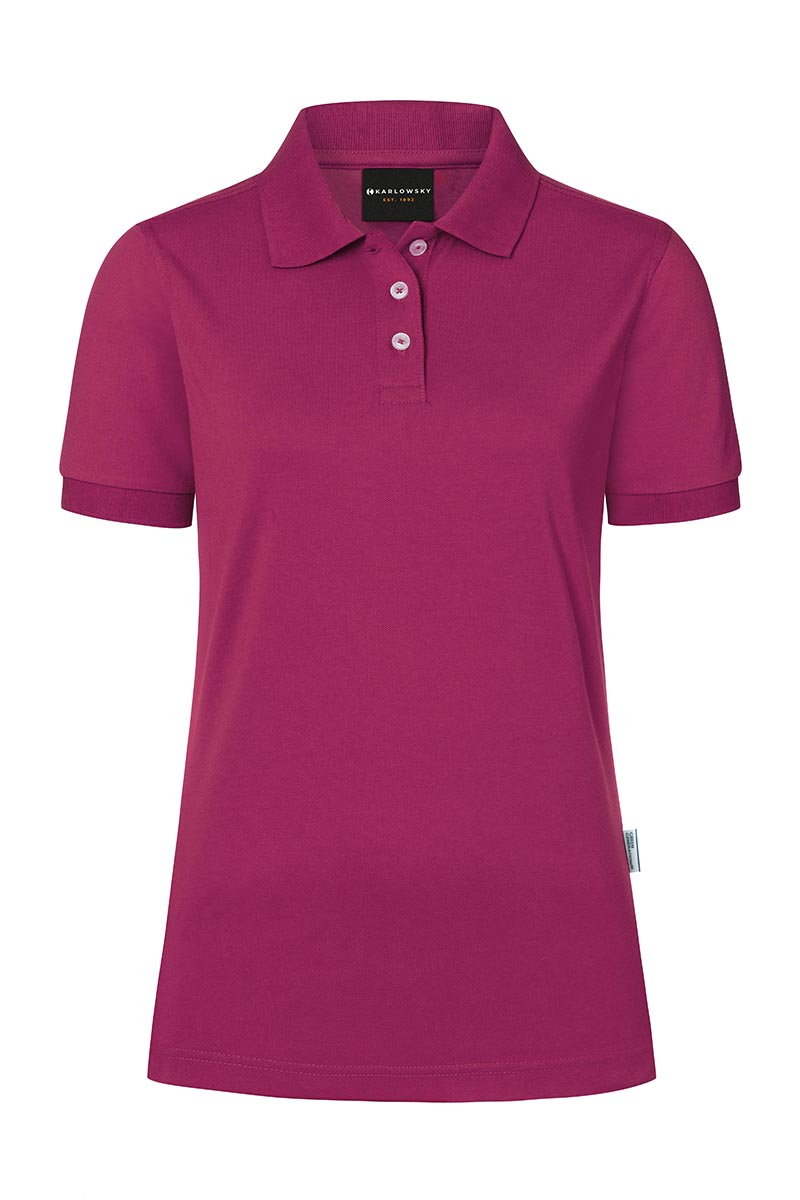 Poloshirt Damen Fuchsia – Damen Workwear Poloshirt Modern-Flair