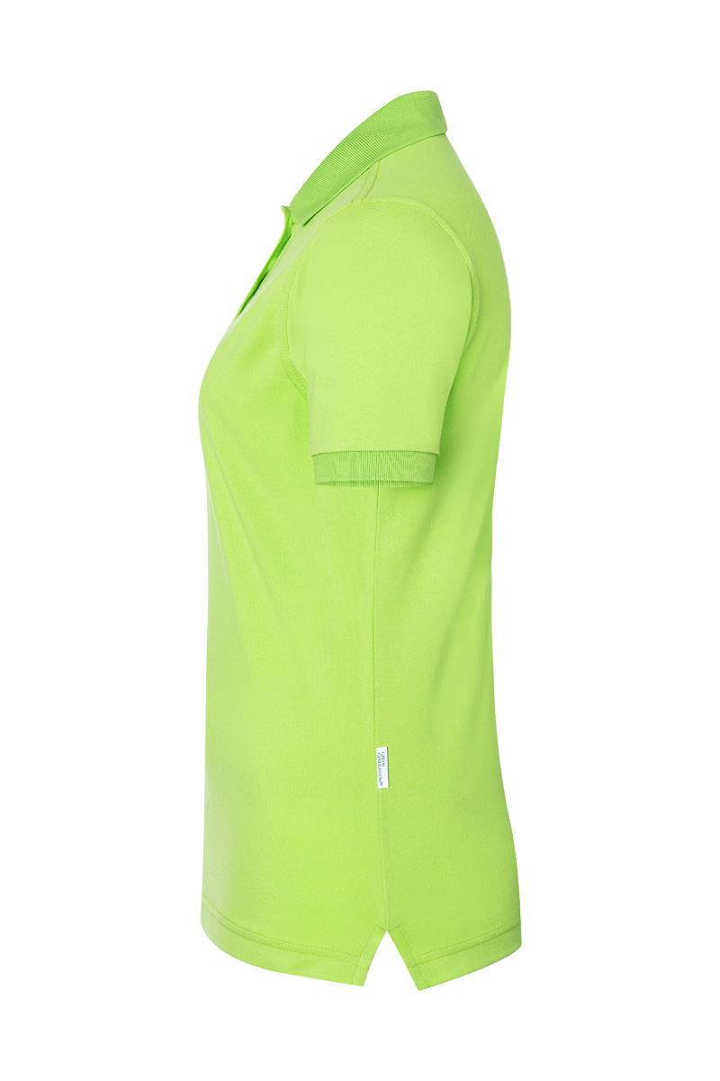 Poloshirt Damen Kiwi – Damen Workwear Poloshirt Modern-Flair, Detailansicht