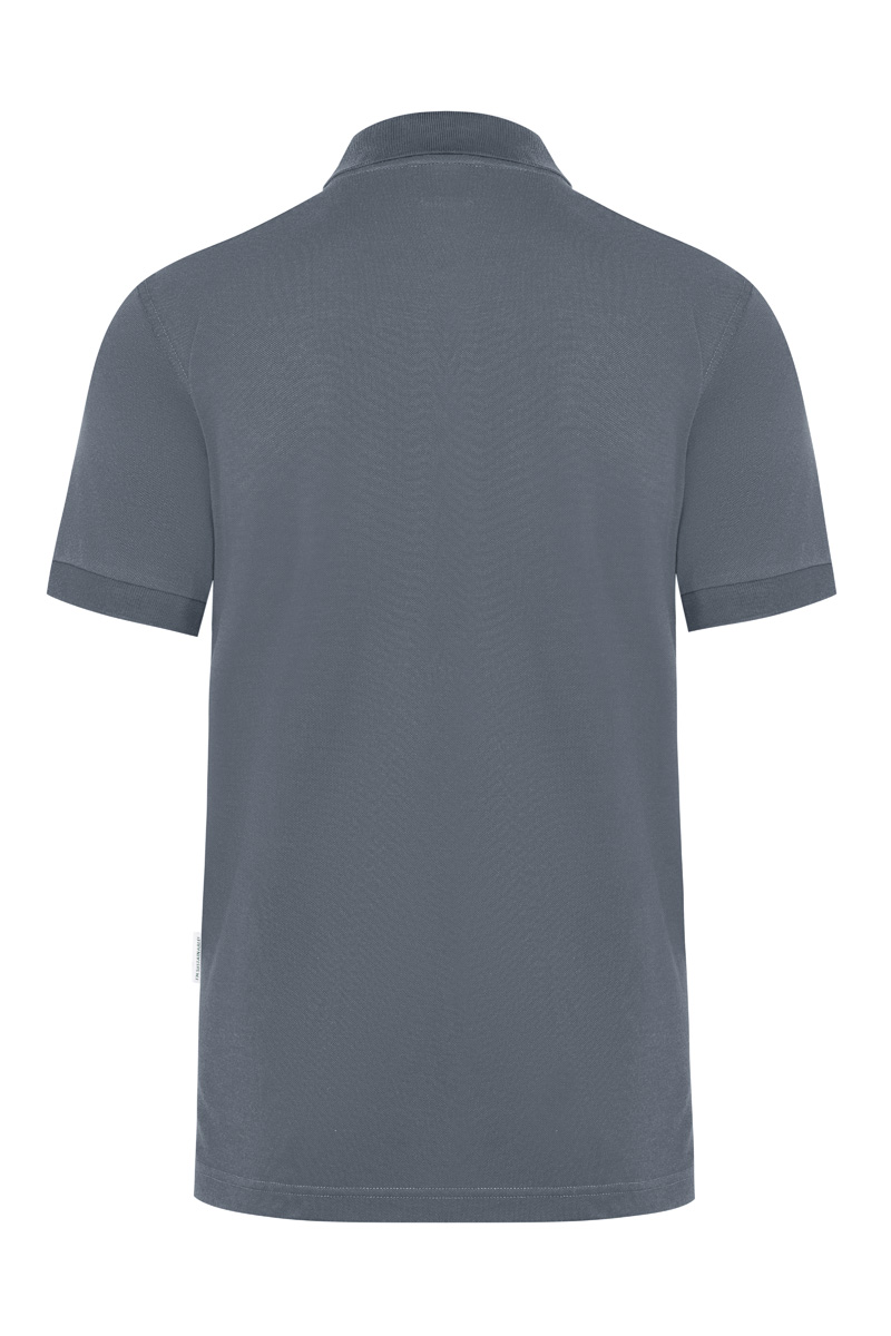 Poloshirt Herren Anthrazit – Herren Workwear Poloshirt Modern-Flair, Detailansicht