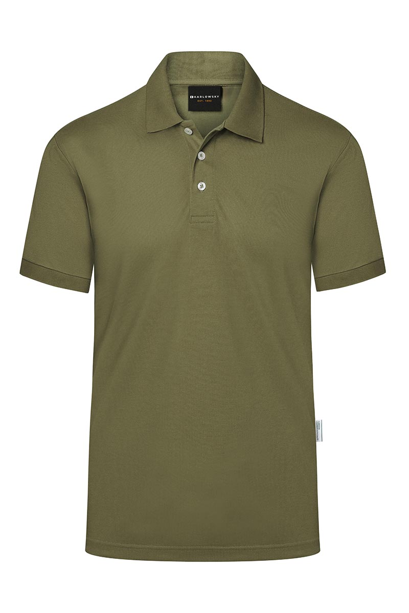 Poloshirt Herren Moosgrün – Herren Workwear Poloshirt Modern-Flair