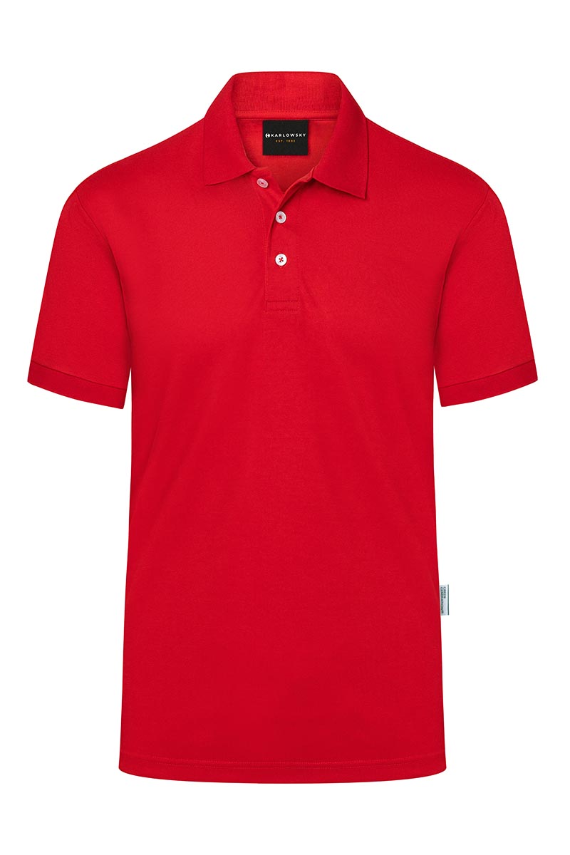 Poloshirt Herren Rot – Herren Workwear Poloshirt Modern-Flair