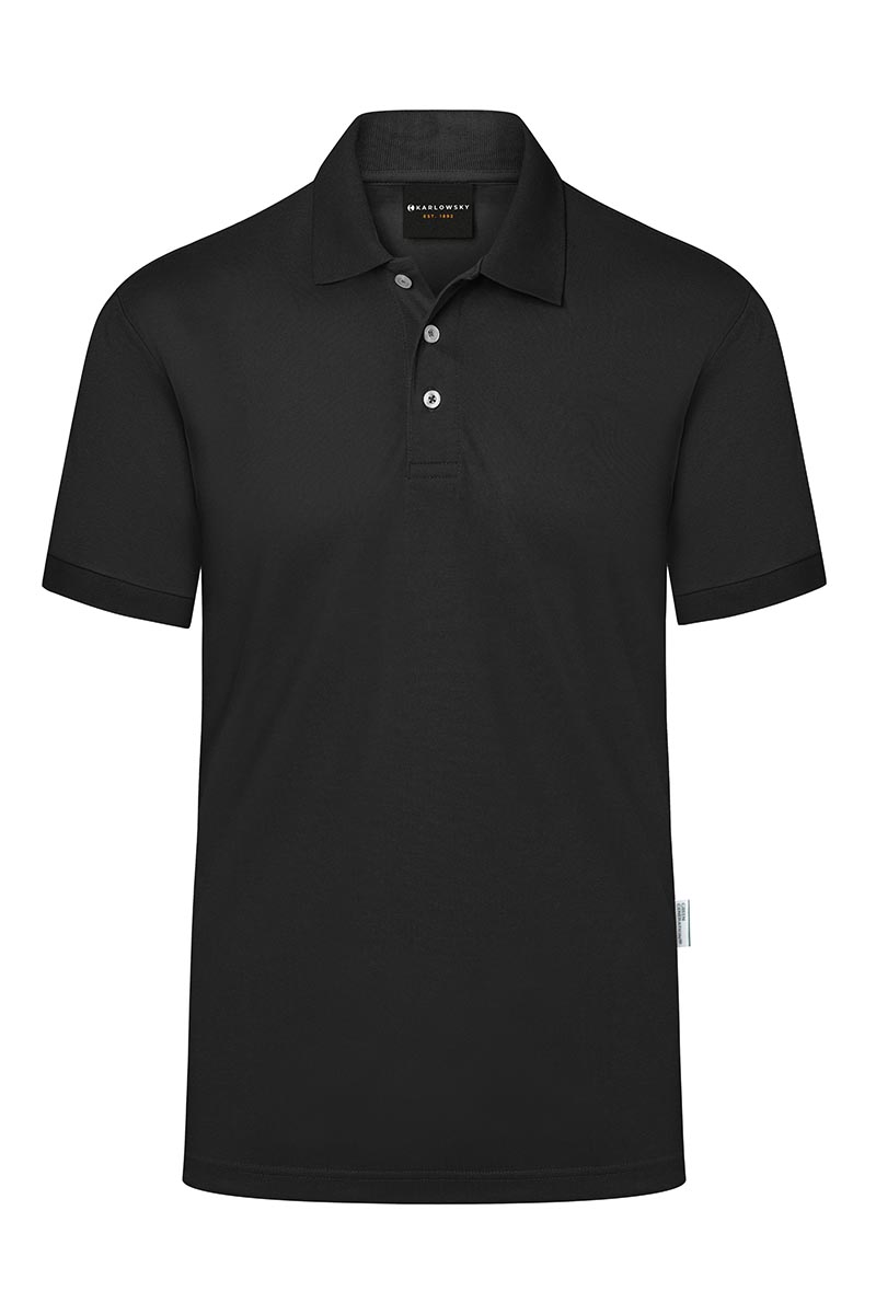 Poloshirt Herren Schwarz – Herren Workwear Poloshirt Modern-Flair