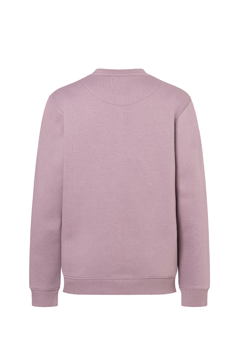 Sweatshirt Damen Dunkelrosa – Damen Workwear Sweatshirt Soft-Face, Detailansicht