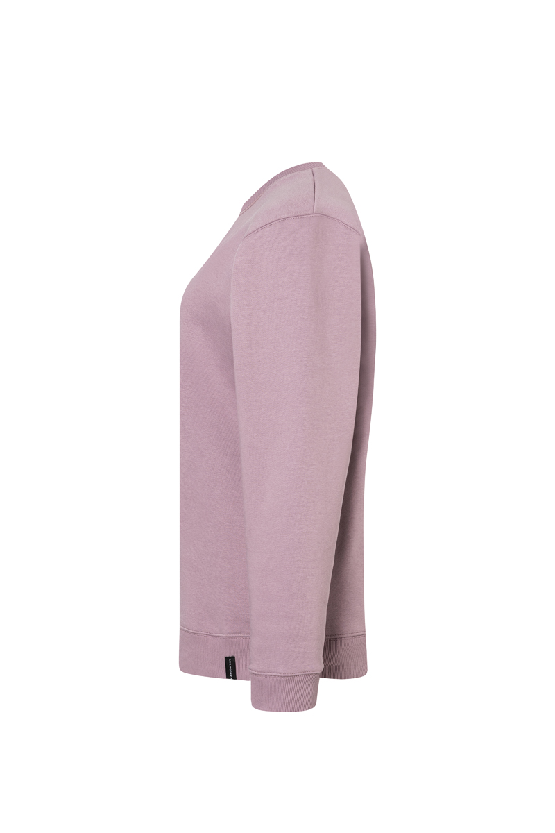 Sweatshirt Damen Dunkelrosa – Damen Workwear Sweatshirt Soft-Face, Detailansicht