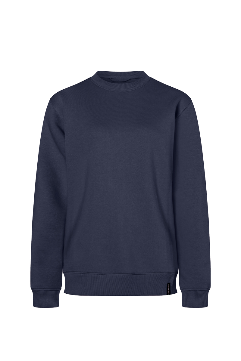 Sweatshirt Damen Marine – Damen Workwear Sweatshirt Soft-Face, Detailansicht