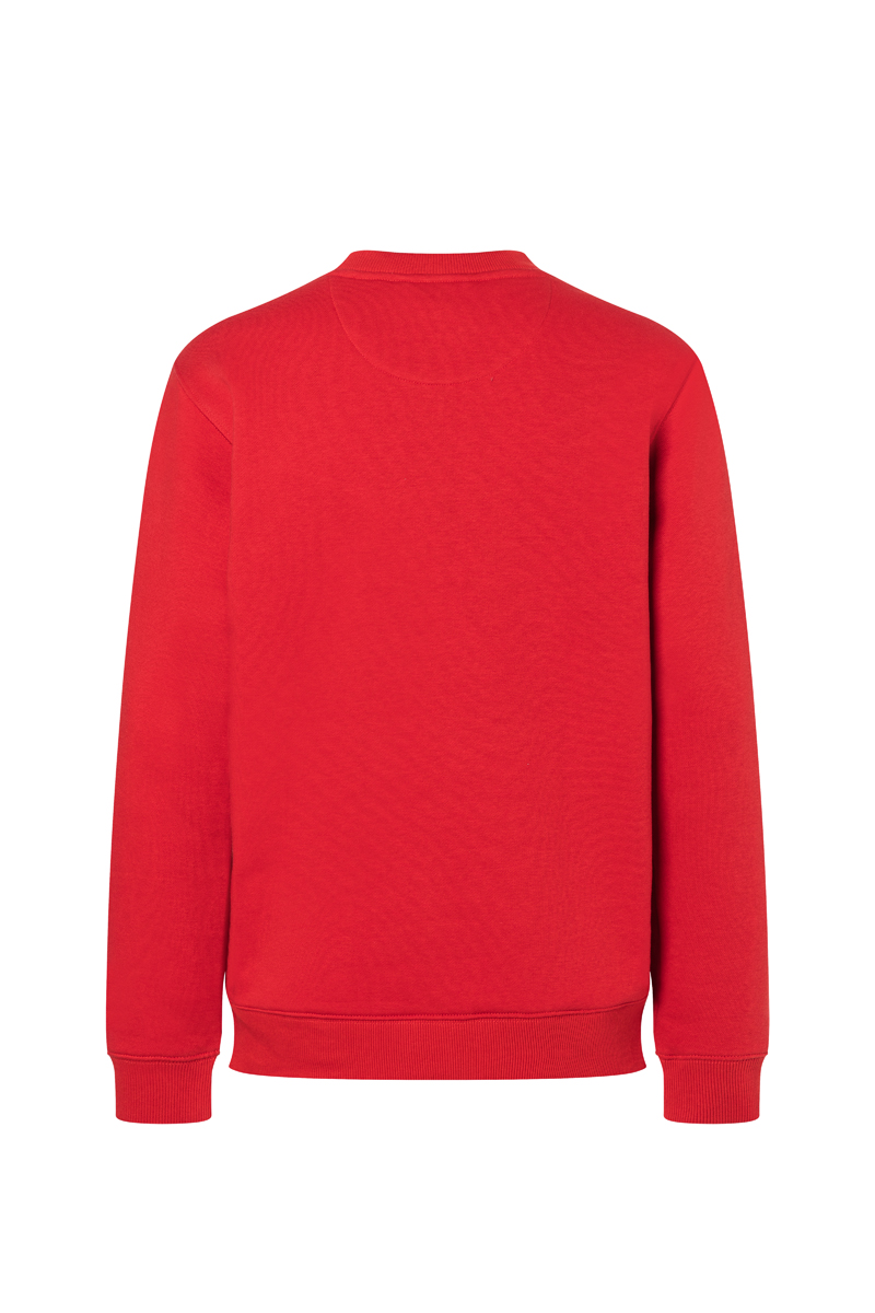 Sweatshirt Damen Rot – Damen Workwear Sweatshirt Soft-Face, Detailansicht