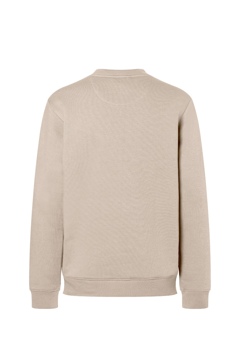 Sweatshirt Damen Sand – Damen Workwear Sweatshirt Soft-Face, Detailansicht