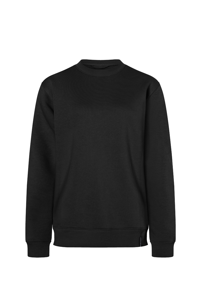 Sweatshirt Damen Schwarz – Damen Workwear Sweatshirt Soft-Face, Detailansicht