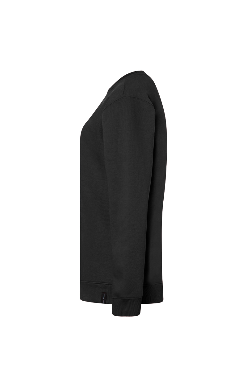 Sweatshirt Damen Schwarz – Damen Workwear Sweatshirt Soft-Face, Detailansicht