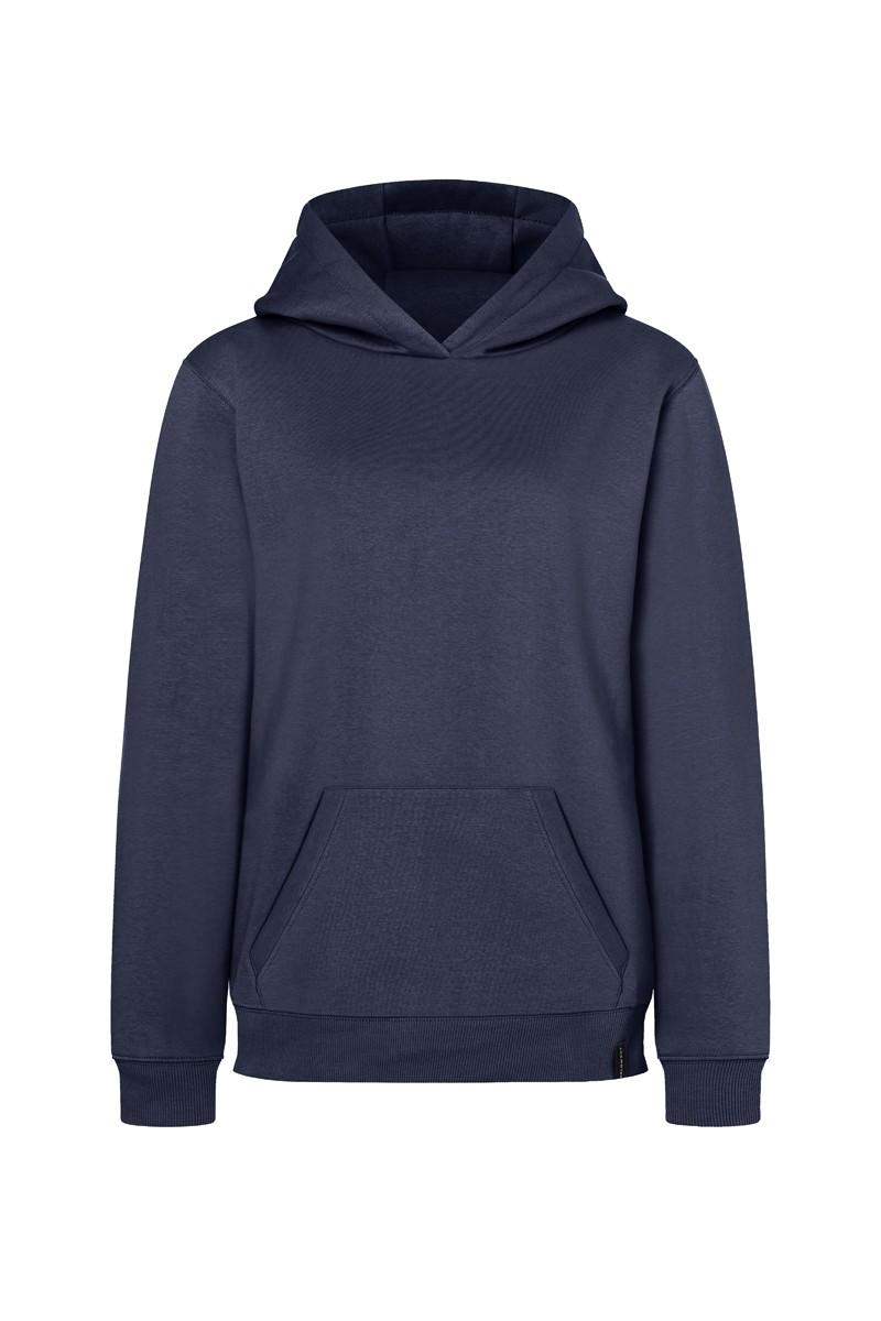 Hoodie Damen Marine – Damen Workwear Sweat Hoodie Soft-Face, Detailansicht