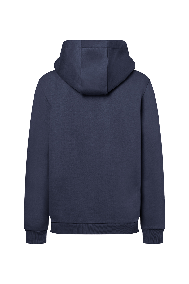 Hoodie Damen Marine – Damen Workwear Sweat Hoodie Soft-Face, Detailansicht