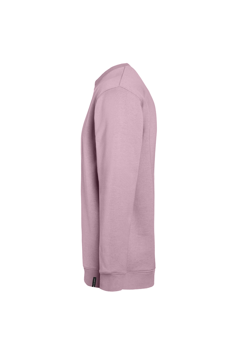 Sweatshirt Herren Dunkelrosa – Herren Workwear Sweatshirt Soft-Face, Detailansicht