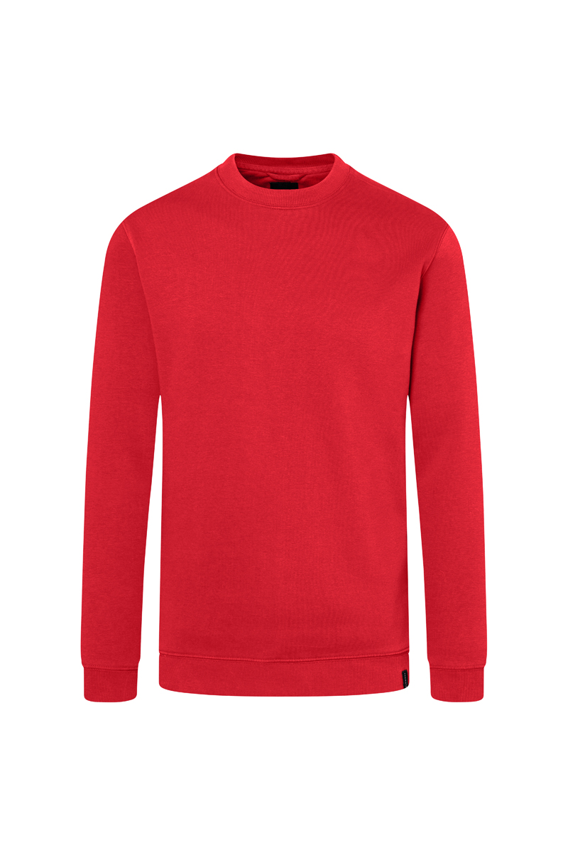 Sweatshirt Herren Rot – Herren Workwear Sweatshirt Soft-Face, Detailansicht