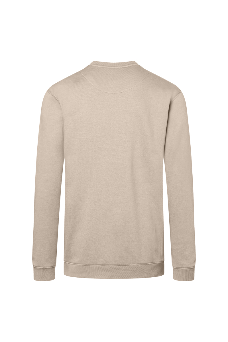 Sweatshirt Herren Sand – Herren Workwear Sweatshirt Soft-Face, Detailansicht