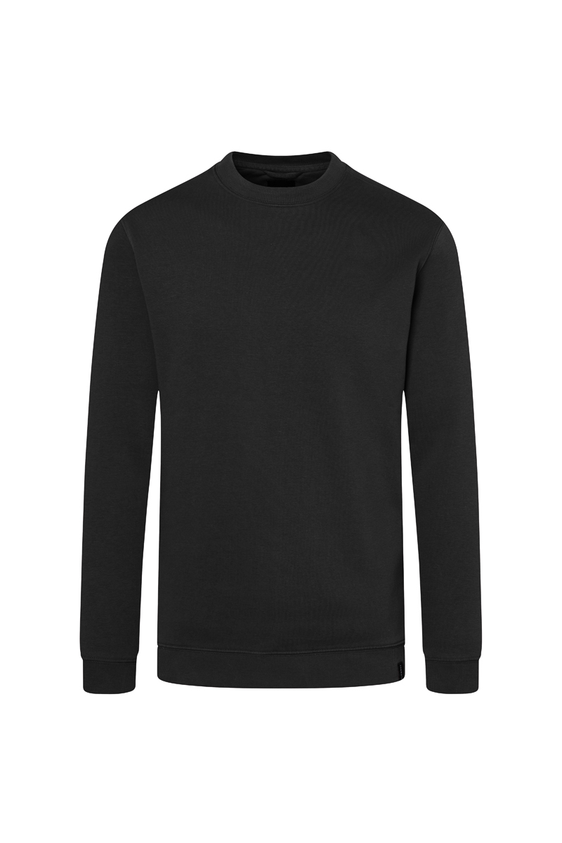 Sweatshirt Herren Schwarz – Herren Workwear Sweatshirt Soft-Face, Detailansicht