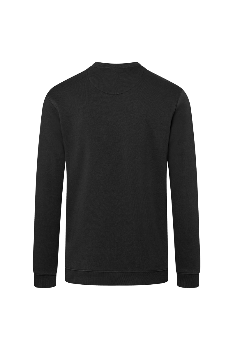 Sweatshirt Herren Schwarz – Herren Workwear Sweatshirt Soft-Face, Detailansicht