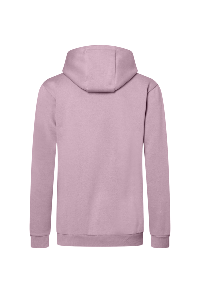 Hoodie Herren Dunkelrosa – Herren Workwear Sweat Hoodie Soft-Face, Detailansicht