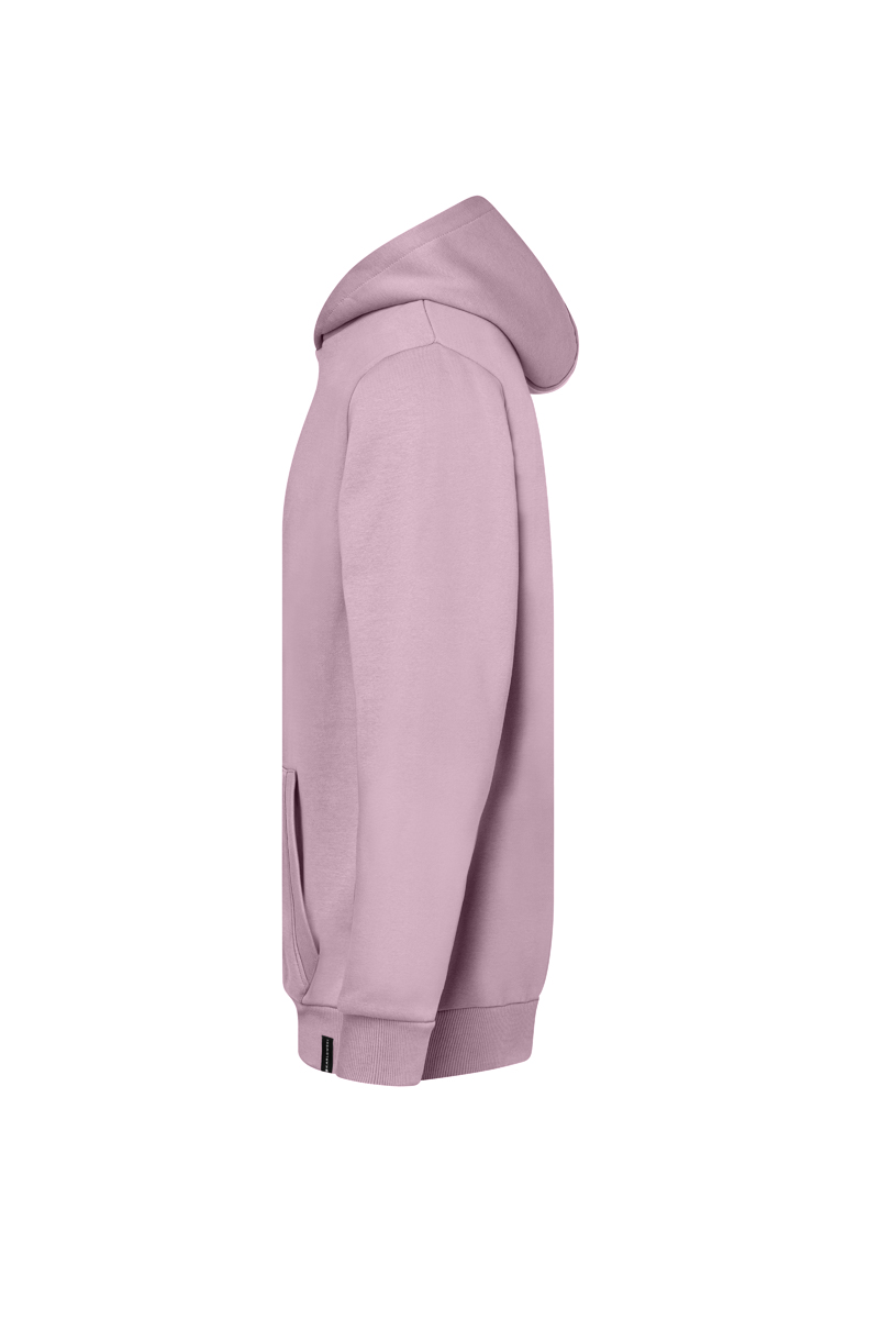 Hoodie Herren Dunkelrosa – Herren Workwear Sweat Hoodie Soft-Face, Detailansicht