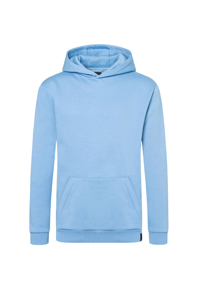 Hoodie Herren Eisblau – Herren Workwear Sweat Hoodie Soft-Face, Detailansicht