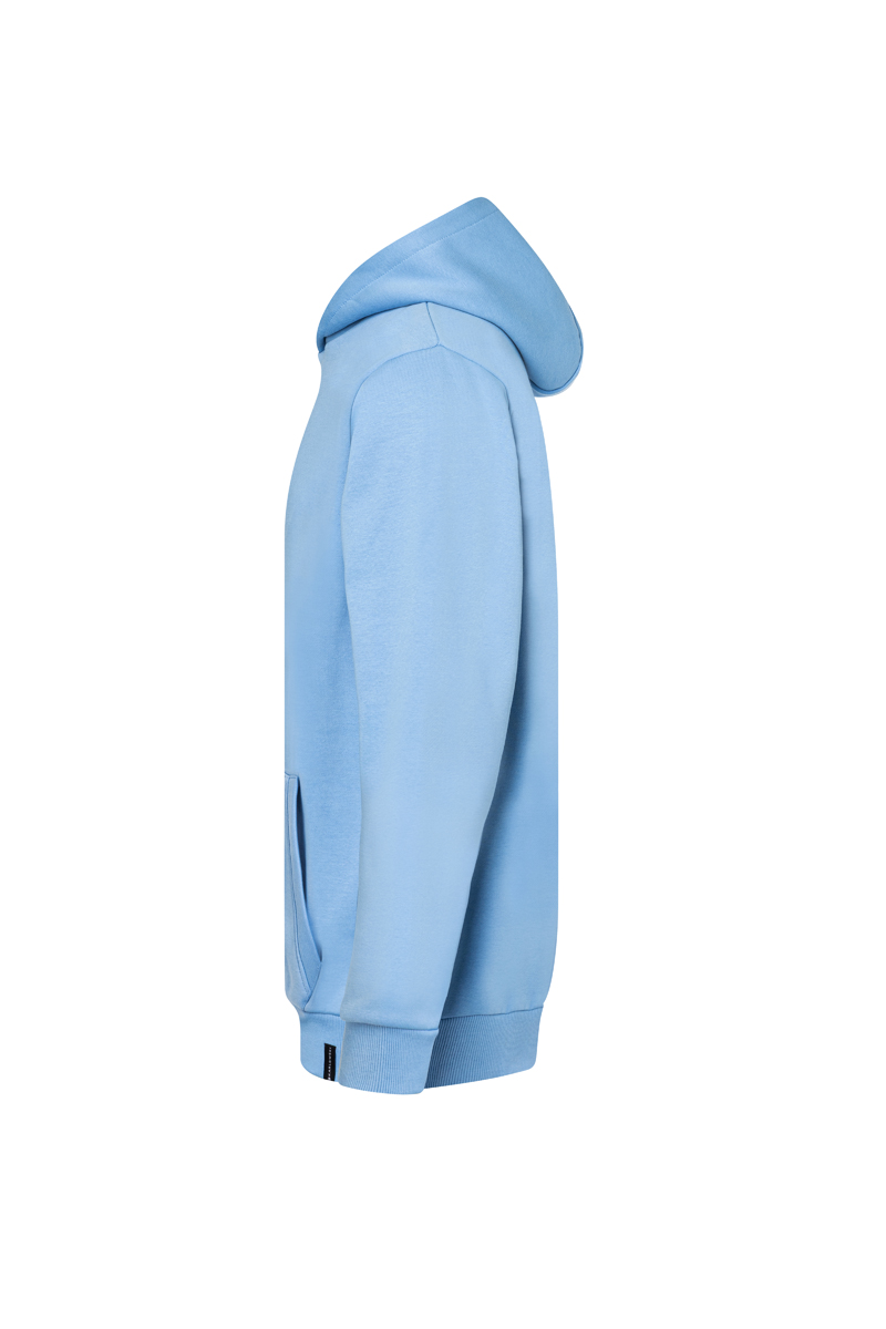Hoodie Herren Eisblau – Herren Workwear Sweat Hoodie Soft-Face, Detailansicht
