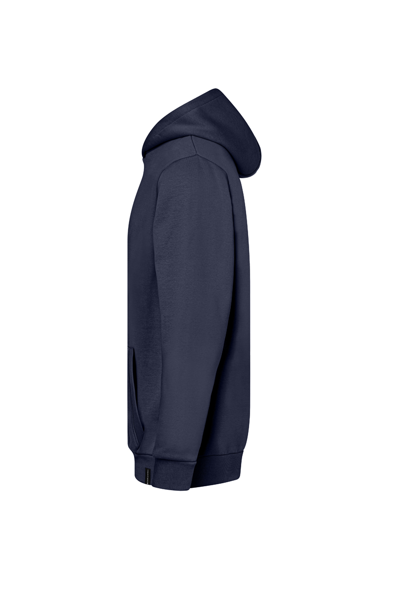 Hoodie Herren Marine – Herren Workwear Sweat Hoodie Soft-Face, Detailansicht
