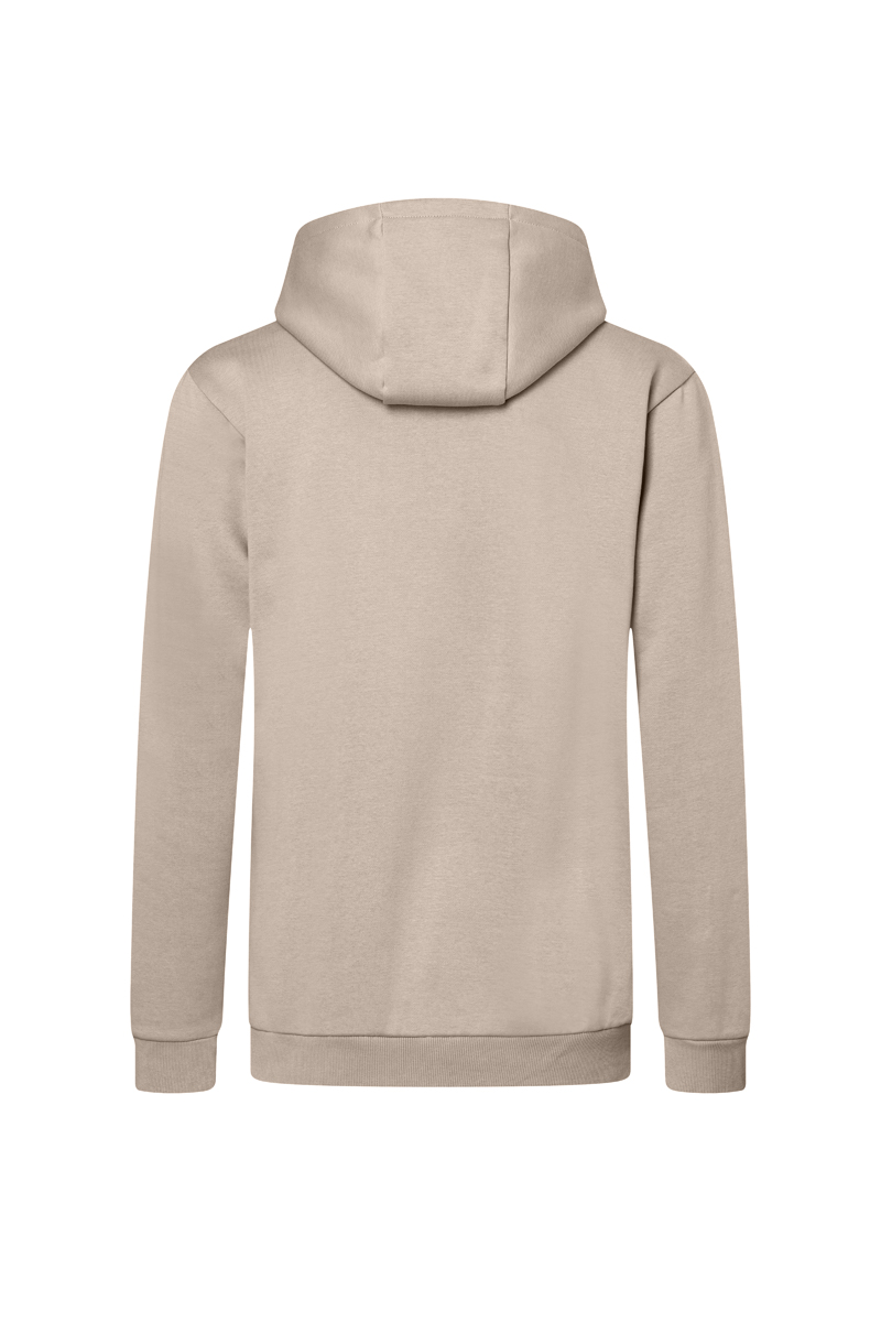Hoodie Herren Sand – Herren Workwear Sweat Hoodie Soft-Face, Detailansicht