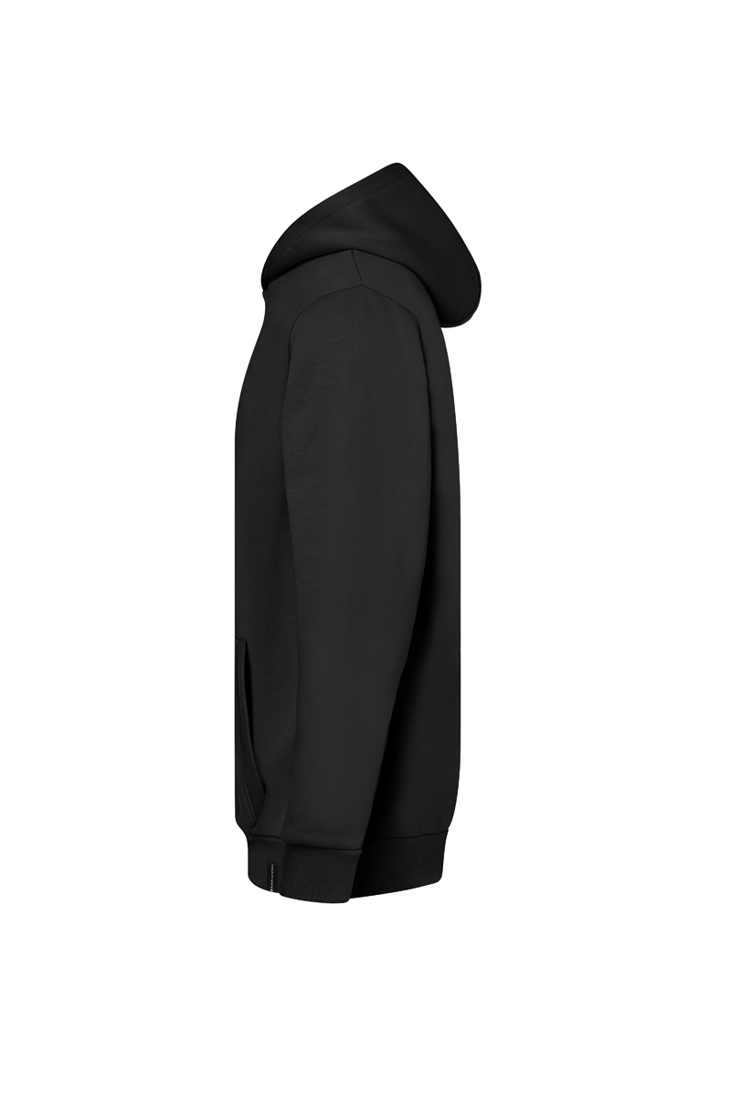 Hoodie Herren Schwarz – Herren Workwear Sweat Hoodie Soft-Face, Detailansicht