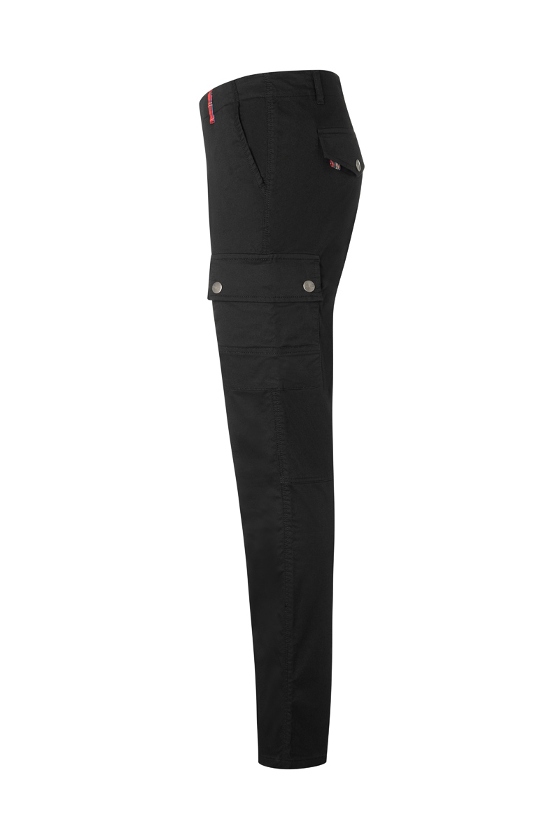 Hose Herren Schwarz – Herren Cargohose ROCK CHEF®-Stage2, Detailansicht