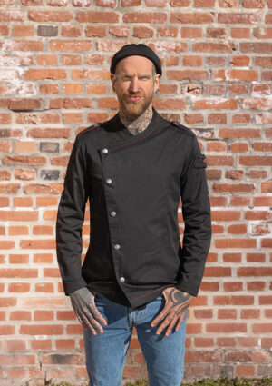 Kochjacke Herren – Langarm Herrenkochjacke ROCK CHEF®-Stage2