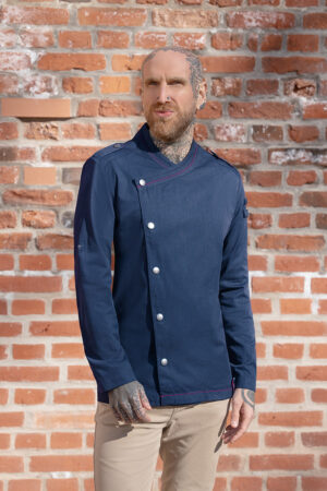 Kochjacke Herren – Langarm Herrenkochjacke ROCK CHEF®-Stage2
