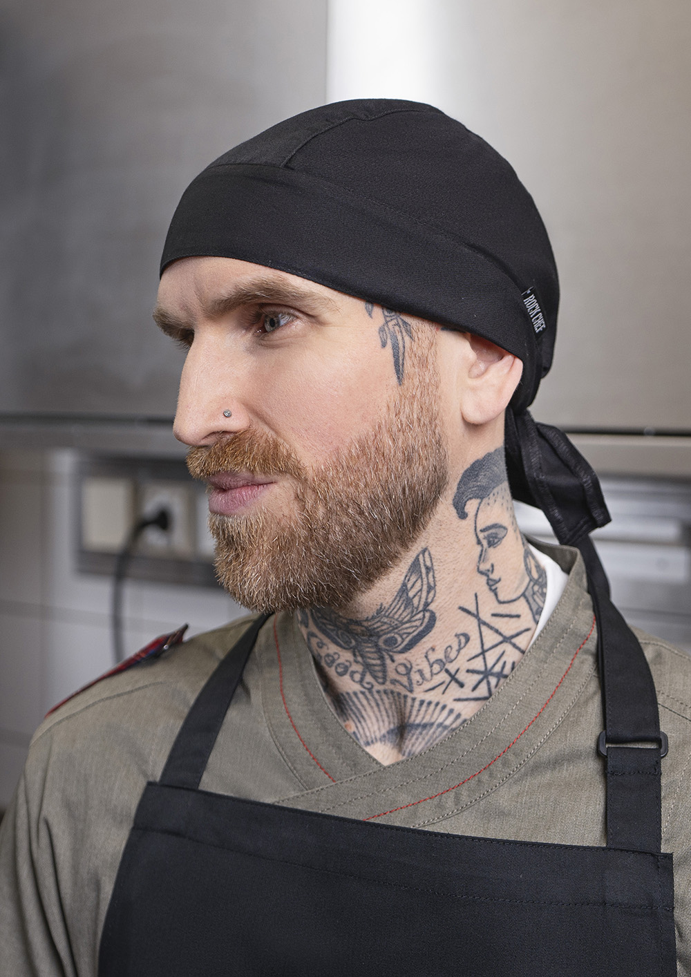 Bandana Unisex Schwarz – Bandana ROCK CHEF®