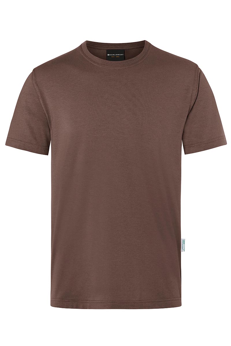 T-Shirt Herren Hellbraun – Herren Workwear T-Shirt Casual-Flair