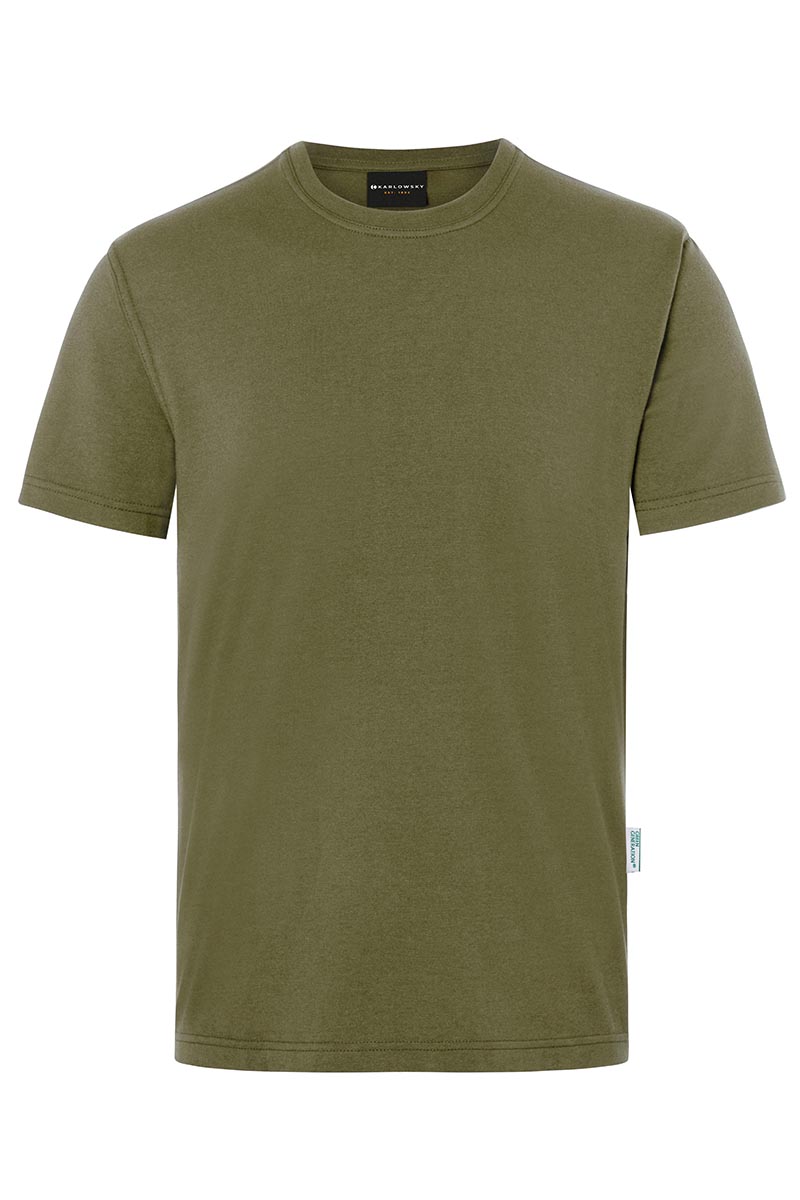 T-Shirt Herren Moosgrün – Herren Workwear T-Shirt Casual-Flair