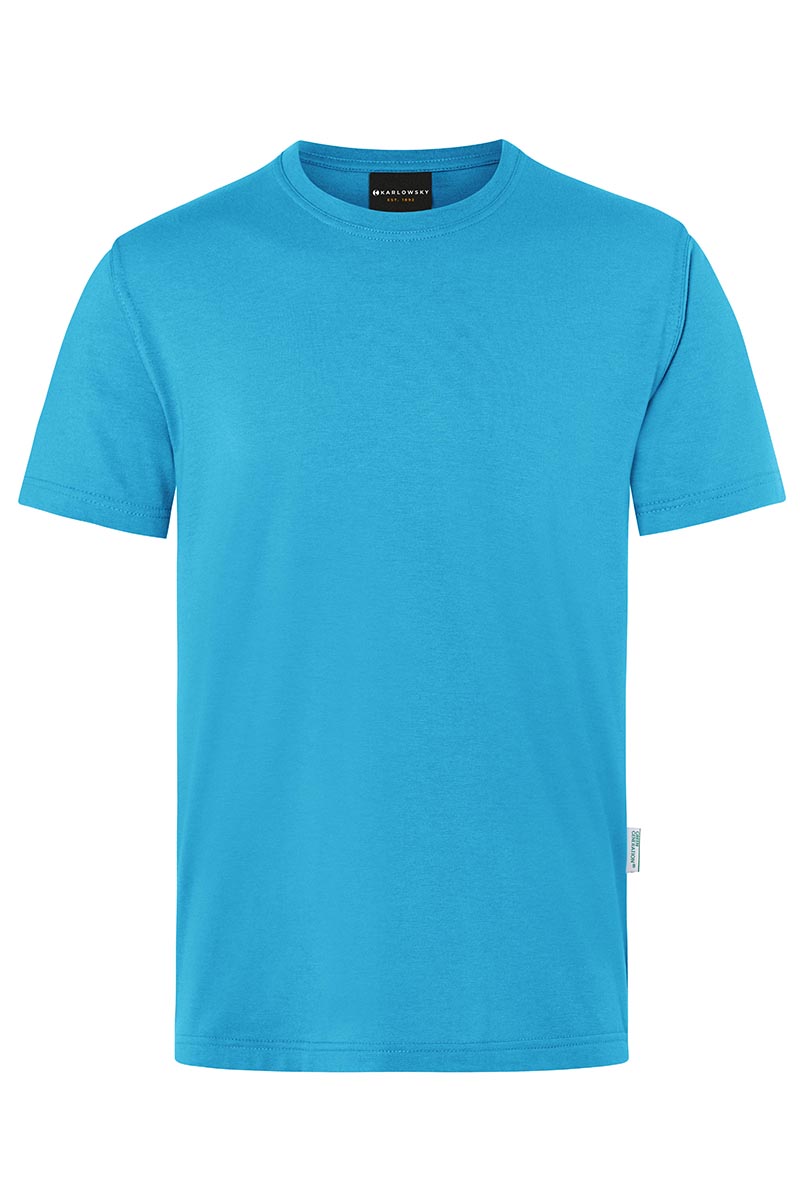 T-Shirt Herren Pazifikblau – Herren Workwear T-Shirt Casual-Flair