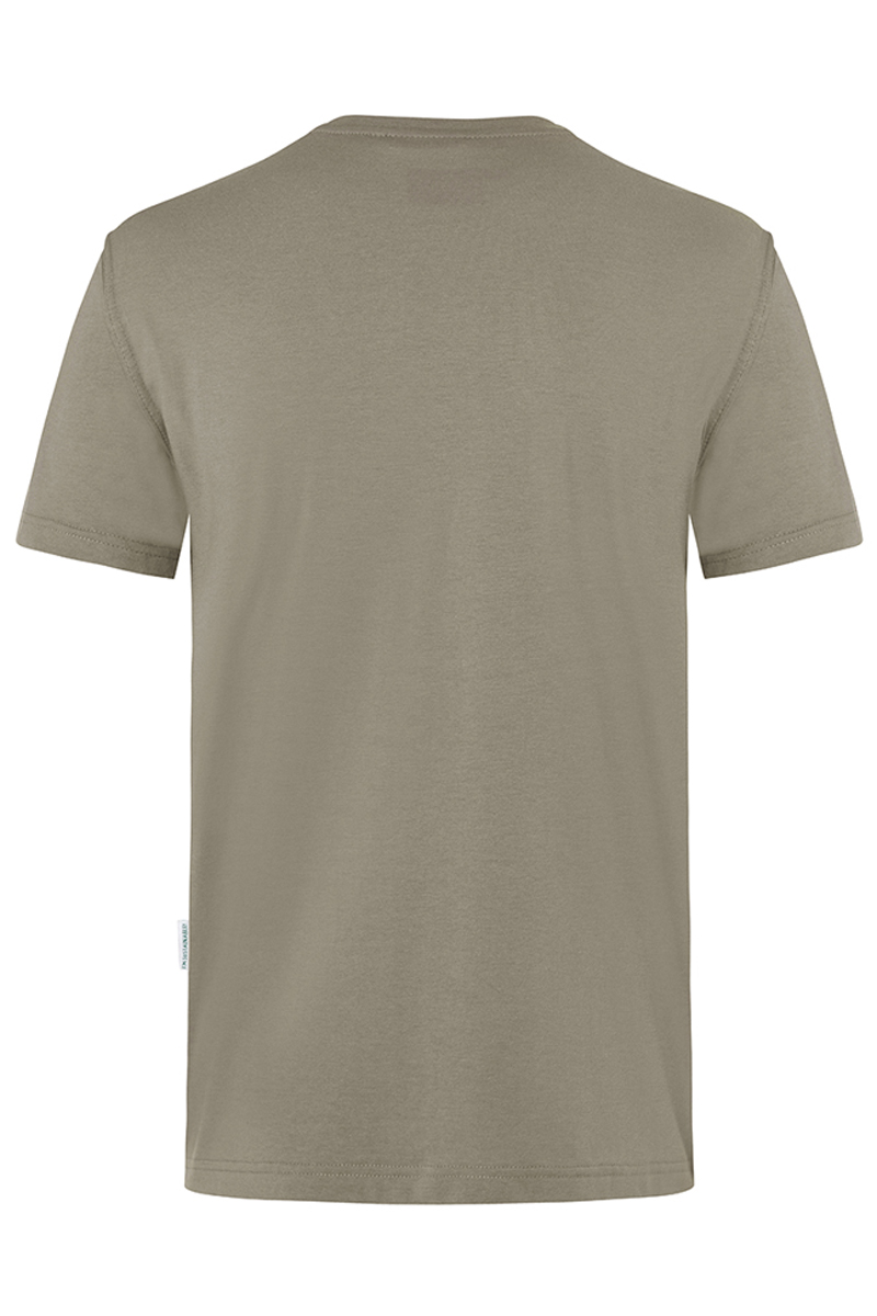 T-Shirt Herren Salbei – Herren Workwear T-Shirt Casual-Flair, Detailansicht