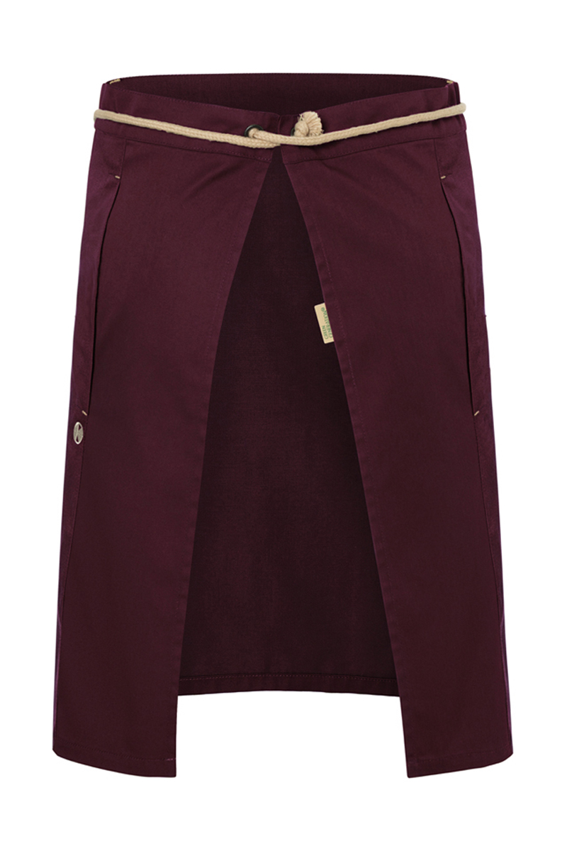 Vorbinder Unisex Aubergine – Vorbinder New-Nature, Detailansicht
