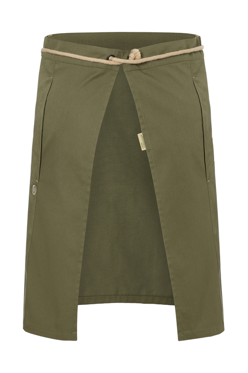 Vorbinder Unisex Moosgrün – Vorbinder New-Nature, Detailansicht