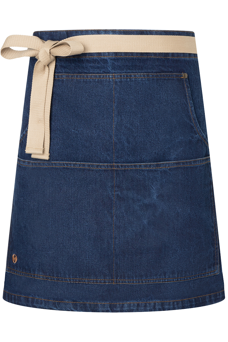 Vorbinder Unisex Denim blue – Vorbinder Denim Urban-Style, Detailansicht